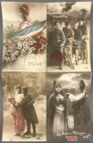 Postcards-Box lot French RPPCs