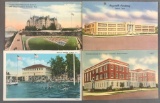 Postcards-Box lot State and Town Views
