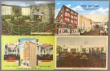 Postcards-Hotels, Interiors, Lobbies