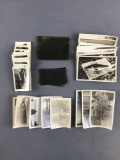 Group of 80+ early 1900s Black and White Photos and Negatives