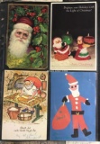 Postcards-Group of 3 Binders- Miscellaneous