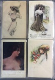 Postcards-Binder-Assorted Greetings, RPPCs