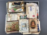 Group of 80+ pieces assorted vintage ephemera