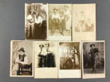 Postcards-RPPCs, Wooly Chaps, Cowboys