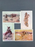 Postcards-Native Americans, Cowboys