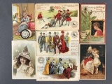 Group of Appx 40 pieces vintage advertising ephemera