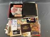 Group of 75+ pieces miscellaneous antique and vintage ephemera