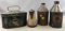 Group of 4 : Antique Toleware Pieces