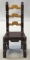 Vintage Cast Iron Dollhouse Chair