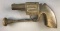 Vintage Toy Gun : Carved Wooden Snub Nose Revolver