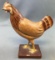 Antique (c. 1910) Painted Wooden Chicken