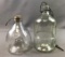 Lot of 2 : Vintage Glass Fly Trap Jars