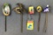 Group of 5 : Antique Advertising Stick Pins + More