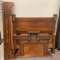 Antique Walnut Headboard and Footboard