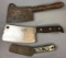 Group of 3 : Vintage Cleavers