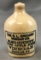 Antique Miniature Stoneware Apple Juice Vinegar Jug