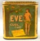 Early (1920s) Tin Lithograph - Eve Cube Cut Vertical Tobacco Tin