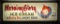 Vintage Morning Glory Ice Cream Light-up Double Sided Advertising Sign