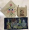 Group of 3 : Vintage Patriotic Printed Fabric Items