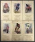 Group of 6 : Antique (1917, 1918) Patriotic Advertising Calendar Pages