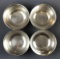 Group of 4 : Vintage Pullman Company Silver Plated Bowls