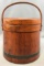 Antique Wooden Firkin/ Sugar Bucket