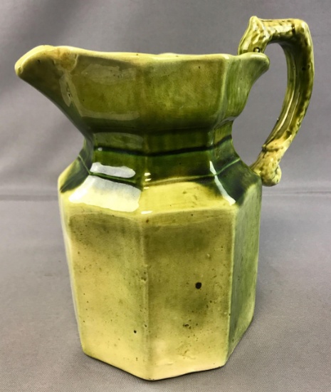 Antique (1900s) Piollon Pottery "Salamander" Pitcher