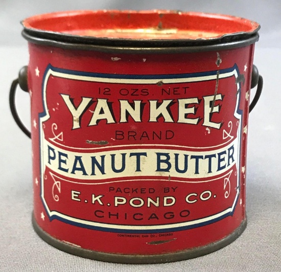 Vintage "Yankee Brand Peanut Butter" Pail