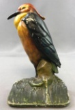 Antique (c.1910) Cast Iron Heron Doorstop