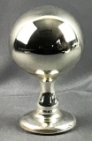 Victorian Mercury Glass Butler's Gazing Ball