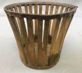 Antique Wood Stave Shaker Berry Basket