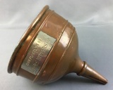 Antique Copper Advertising Funnel