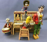 Vintage (1940s) Tin Wind-up Toy : L'il Abner's 