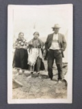 Antique Photograph of Native Americans from the Flathead Indian Reservation