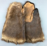 Vintage Fur Mittens