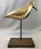Vintage Frank Finney (attr.): Shore Bird Wood Carving