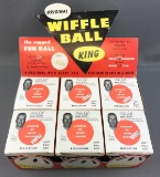 Vintage (1980s) Mike Scott Wiffle Ball Display