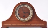 Vintage Welly Mahogany Mantle Clock