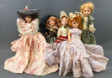 Group of 5 : Vintage Dolls