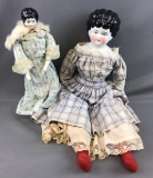 Lot of 2 : Porcelain Dolls - 