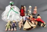 Group of 11 : Dolls and Figurines