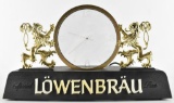 Lowenbrau Light-up Advertising Beer Clock