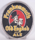 Vintage Frankenmuth Old English Brand Ale Advertising Beer Sign
