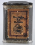 Antique Standard Oil Superia 2X Grease Advertising Can