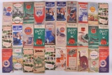 Group of 30 : Antique (c. 1920s-30s) Service Station Road Maps