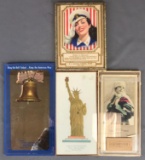 Group of 4 : Vintage and Antique Patriotic Advertising