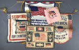 Group of 6 : Patriotic Banners + Symbols