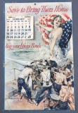 Antique (1919) Patriotic Liberty Bonds Calendar