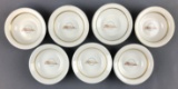 Group of 7 : Vintage Union Pacific Streamliner Vegetable Bowls