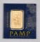 PAMP Suisse 1 Gram 999.9 Gold Ingot/Bar.